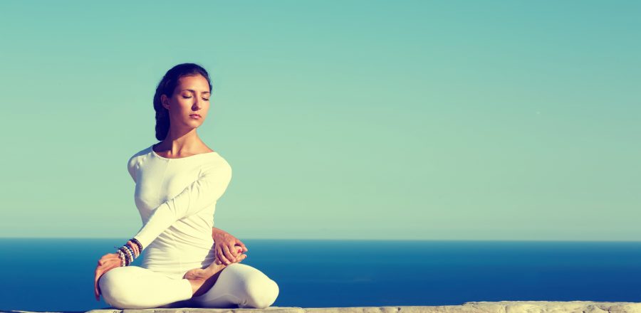 Yoga at Sea